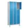 lockerkast,HxBxD 1950x900x500mm,3x3vakken,vak B 300mm,cil.-slot,voeten
