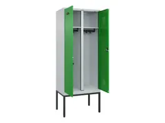 locker voor scheiding van kleding,HxBxD 2120x800x500mm,2vak