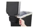 Hana Slim pedaalemmer 40 Liter Zwart