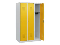 schoollocker,HxBxD 1530x900x500mm,3vak,vak B 300mm,cil.-slot