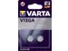 Batterij Varta knoopcel V13GA alkaline blister à 2 stuks