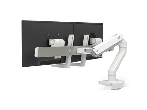 Ergotron HX Series 45-611-216 HX Desk Dual MonitorArm Wit 2 Schermen