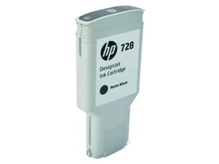 HP 728 Inktcartridge Mat Zwart F9J68A Origineel - 2