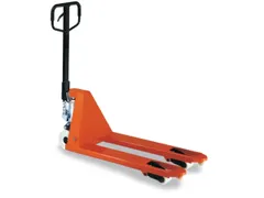 Palletwagen 2.5t Zwenk-/vorkwielen Nylon Enkelvoudig Vorklengte 910mm