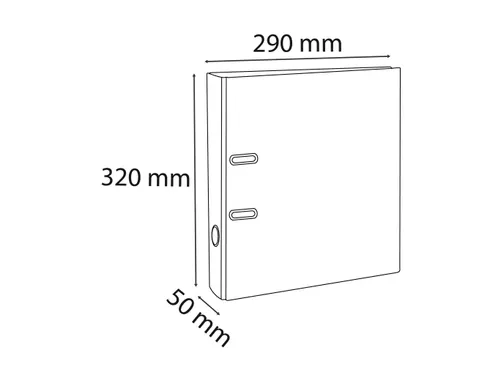 Ordner PVC Prem'Touc h A4 50 mm anijs