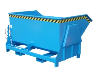Kiepbak 1070x1950x1430mm 1 5cm³ 322kg 3000kg Ral 5012 - 1