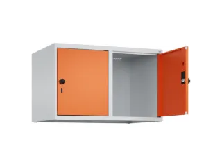 opzetkast,v. locker,2vak.,vak B 400mm,HxBxD 500x800x500mm,vleugeldeur - 2