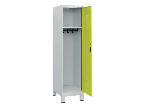 schoollocker,HxBxD 1630x400x500mm,1vak,vak B 400mm,cil.-slot,voeten