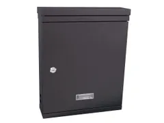 Wandbrievenbus Valencian Mat Zwart Staal