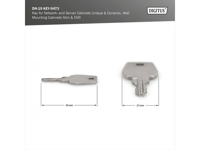 Sleutel voor FS Unique SRV & FS Dynamic WM Slim & DVR 1 stuk Type 9473