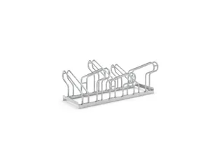 Fiets-Beugelrek L 1050Mm 2X3Plaatsen Schroefbaar Dubbelzijdig Verzinkt - 2