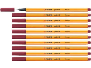 Fineliner STABILO point 88/19 fijn heidepaars - 4