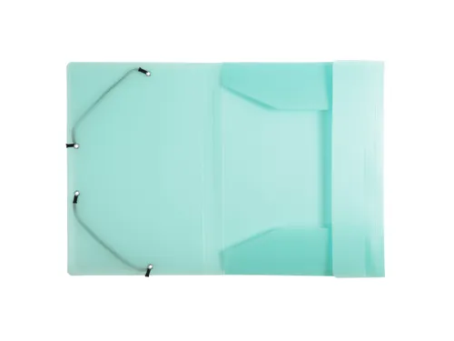 Elastomap 3kl PP A4 Chrom Pastel Groen