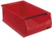 Bac À Bec Hxlxp 200X300X500Mm Pp Avec Barre Support Rouge