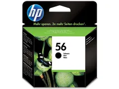 inktcartridge 56, 520 pagina's, OEM C6656AE, zwart