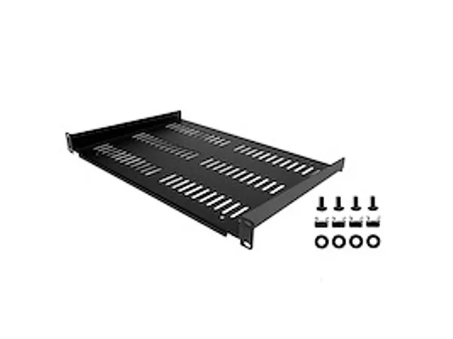 1U Rack Shelf geventileerd 12 Inch (30.5cm)