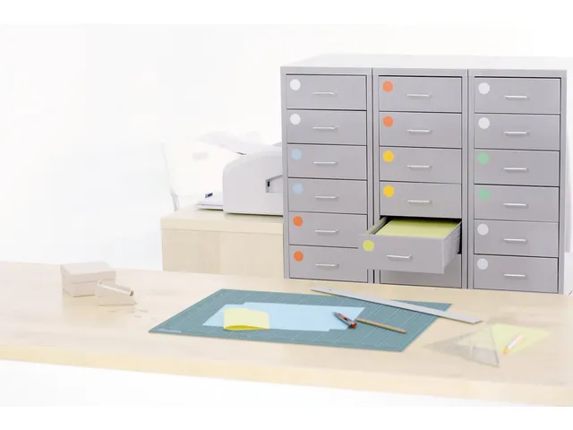 HERMA 1871 Multipurpose etiketten Rond 19mm Geel 100 stuks