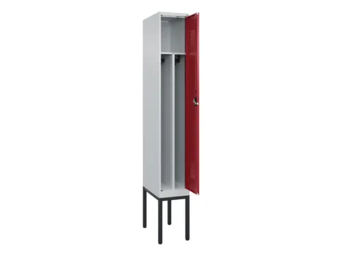 locker voor scheiding van kleding,HxBxD 2120x300x500mm,1vak