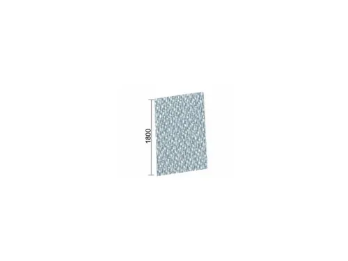 geluidabsorberende scheidingswand,HxBxD 1800x1000x41mm,wand stof,grijs