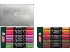 Acrylmarker Faber-Castell Multimark bewaarblik Style it Home 16 stuks