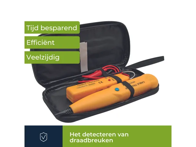 Multifunctionele kabelzoeker kabeltester met toongenerator en signaal