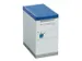 Afvalbak afvalverzamelaar 15 liter 355x200x300mm ombouw/deksel blauw