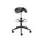Euroseats Zadelkruk Matera Large Zwart Ergonomisch