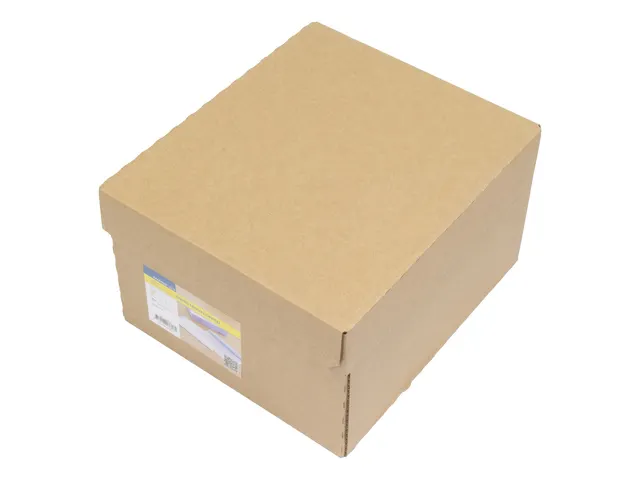 Dienstenvelop Venster Rechts Raadhuis 162x229mm C5 Wit Met Plakstrip
