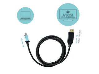 USB-C DisplayPort Cable Adapter 4K / 60 Hz 200cm - 4