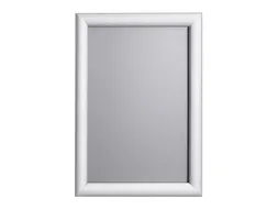 kliklijst A4 25mm zilver is een functionele wissellijst van aluminium.