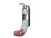 zeep-/ontsmettingsmiddeldispenser,HxB 325x97mm,v. 1l,RVS
