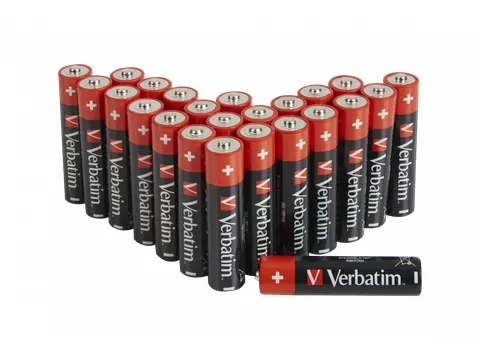 49504 VERBATIM AAA alkaline batterijen 24 Stuks