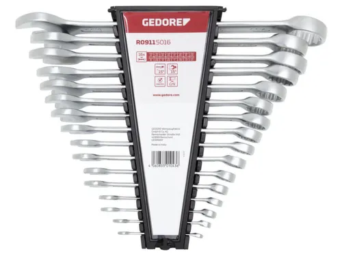 GEDORE RED R09115016 Ringbek lengteset AF 1/4 inch-1.1/4 inch 16-delig