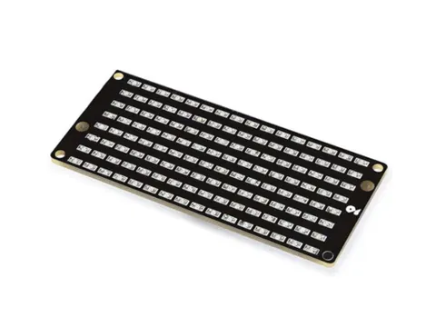 I²C 8X16Ledmatrix Paneel Voor Arduino- Blauw