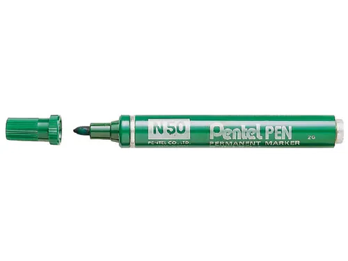 Viltstift Pentel N50 rond groen 1.5-3mm