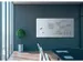 Tableau en verre magnétique XL Sigel 2000x1000x18mm Blanc mat