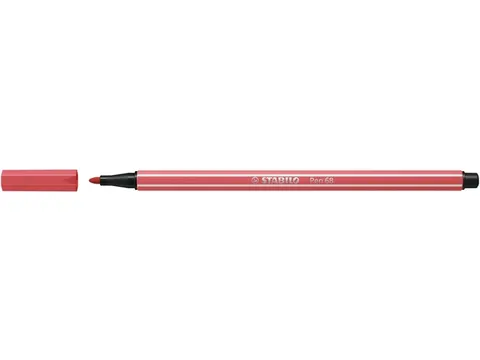 Viltstift STABILO Pen 68/47 medium roestig rood
