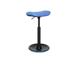 Zit-/stahulp Beweeglijk Zitmechanisme Skateboard-Zitting Blauw Stof
