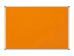 Prikbord MAULstandaard 90x120cm Textiel Oranje