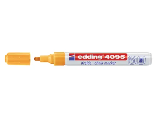 Krijtstift edding 4095 rond neon oranje 2-3mm