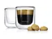 Set 2 verres à espresso isothermes