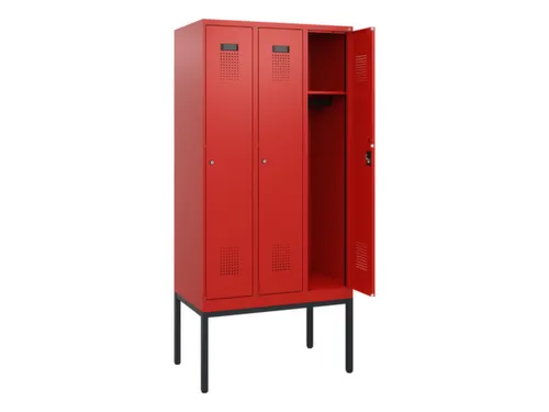 schoollocker,HxBxD 1950x900x500mm,3vak,vak B 300mm,cil.-slot