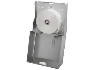 Toiletpapier Dispenser FFP RVS voor Maxi Jumborol Toiletpapier - 2