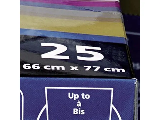 Papiervernietigerzak Rexel 240x98cm 115 liter 100 stuks