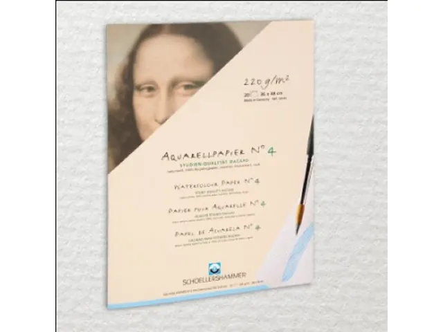 Aquarelpapier da capo 50x65 cm 165 g/m2pak 25 vel VF5003330
