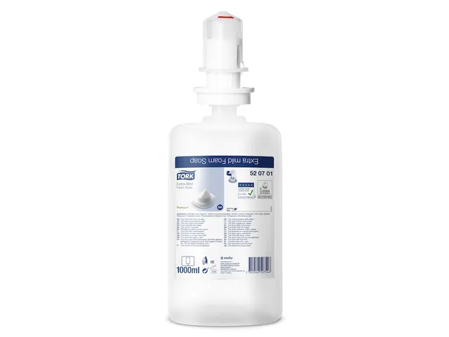 Handzeep Tork S4 extra mild geurvrij allergievriendelijk 1000ml 520701