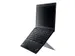 Laptopstandaard R-Go Riser Attachable voor laptops 10-22 inch Zwart