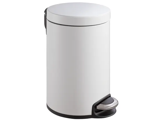 Serene Pedaalemmer 12 Liter Wit