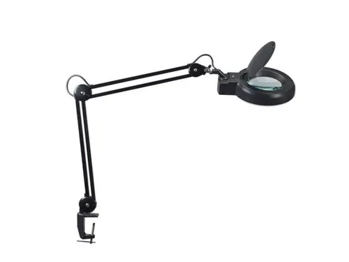 Loeplamp MAUL Viso LED tafelklem zwart