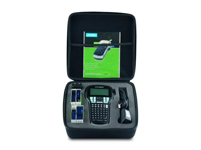 Labelprinter Dymo LabelManager 420P draagbaar abc 19mm zwart in koffer